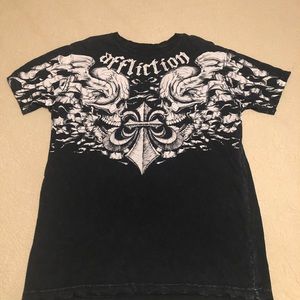 Men’s large affliction shirt